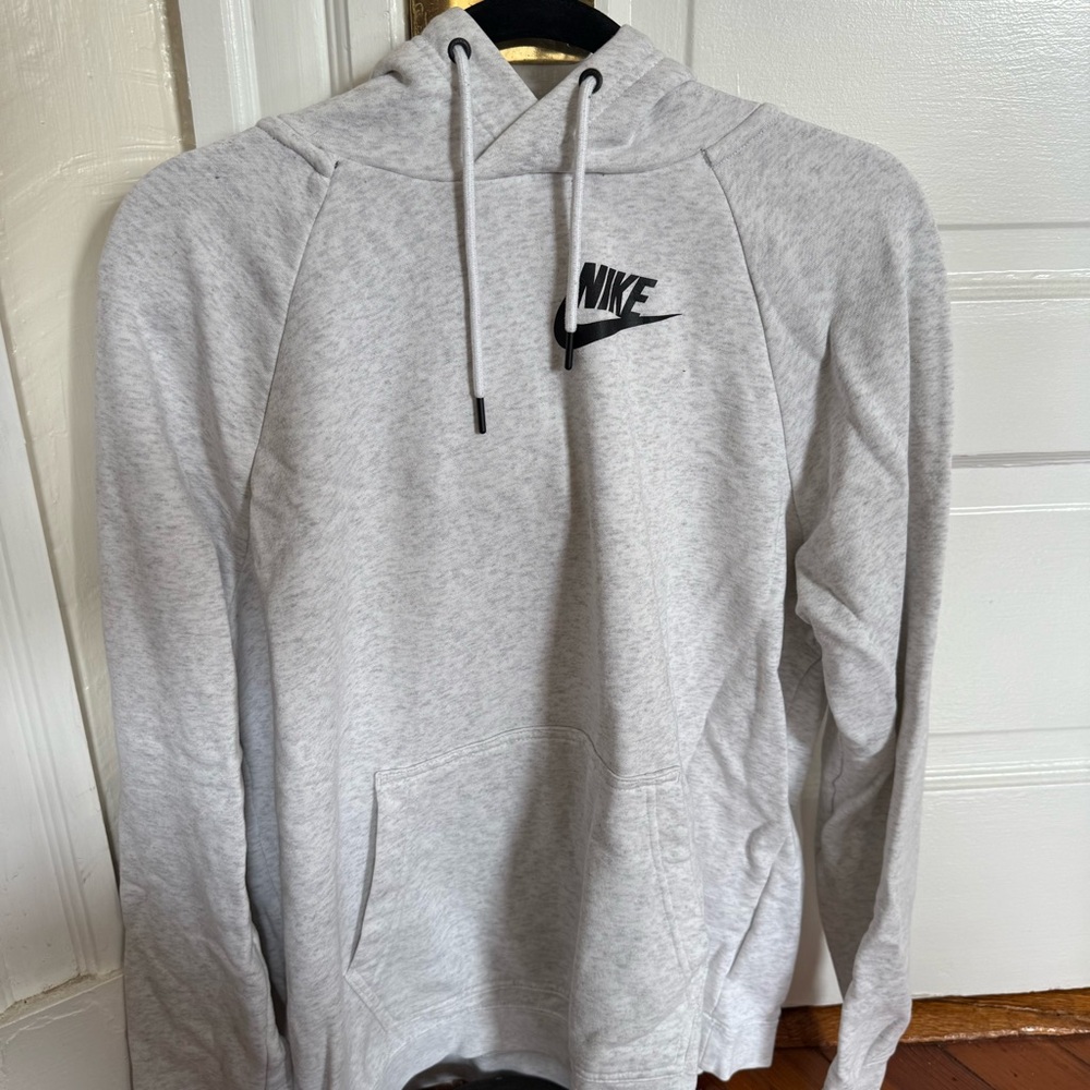 Nike Light Gray Hoodie